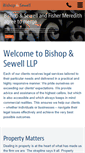 Mobile Screenshot of bishopandsewell.co.uk
